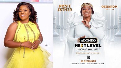 Piesie Esther entreats emerging Gospel acts not to chase after fame; set to host Adonko Next Level Waye Me Yie concert in Kumasi!