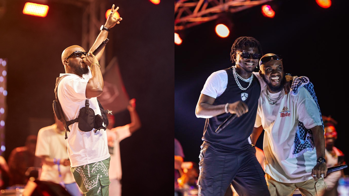 Mr Drew brings out Sarkodie, Stonebwoy, Shatta Wale and more at Seleey concert 2022 - PHOTOS