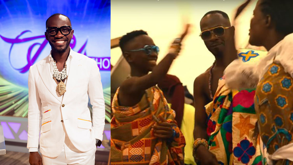Okyeame Kwame & son put Ghana on the map with their Hollywood & Disney+ Christmas movie debut