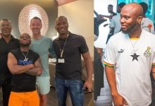 King Promise dines with football legends, Drogba, Marcel Desailly, John Terry, in Qatar