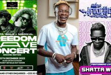 Booked & Busy! List of all confirmed Shatta Wale events this holiday season