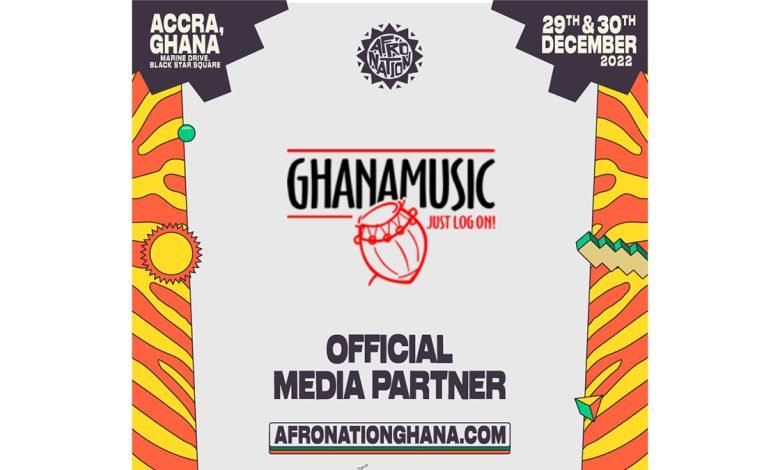 GhanaMusic.com outdoored as Official media partners of AfroNation Ghana 2022!