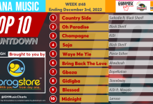 2022 Week 48: Ghana Music Top 10 Countdown