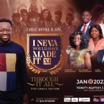 Chris Appau set for 'Never Would Have Made It' 2023 on January 8 with Minister OJ, Ps Isaiah, Kofi Owusu Peprah, others