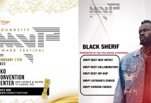 Black Sherif, Camidoh, King Promise, KiDi, Gyakie & Lasmid bag 2023 Soundcity MVP Awards nominations!