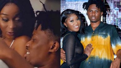 Kwesi Arthur loses spot as Efia Odo's favourite artiste! Could this viral photo be the reason?