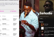 Sarkodie hires video meme to reply critics, sells out 2000 capacity London venue under 20mins, reaches over 800k Spotify followers!