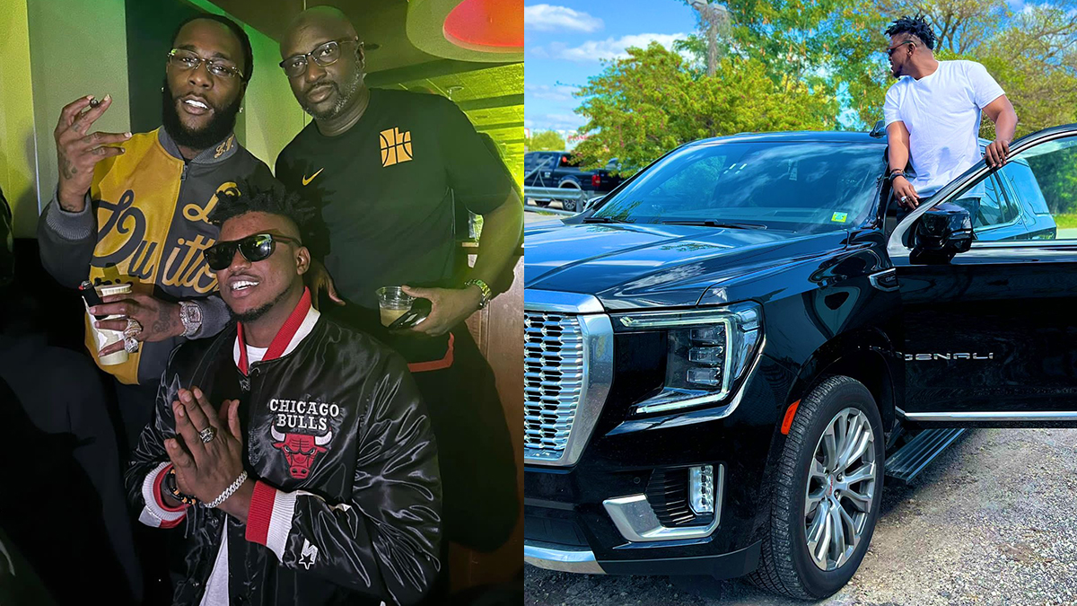 Gambo signs to Michael Blackson Management; links up with Burnaboy after NBA All Stars performance