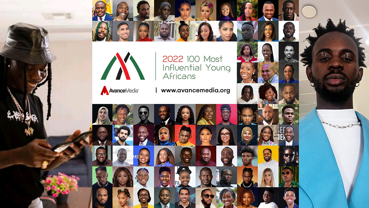Avance Media Announces 2022's 100 Most Influential Young Africans including Stonebwoy & Black Sherif