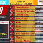 2023 Week 7: Ghana Music Top 10 Countdown