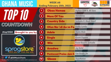 2023 Week 8: Ghana Music Top 10 Countdown