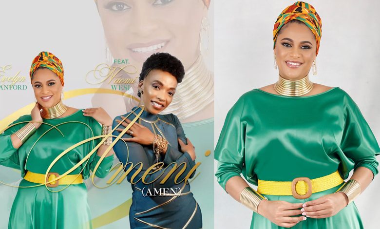 Evelyn Branford taps Naomi Wesi for a South African flavoured praise jam; Ameni