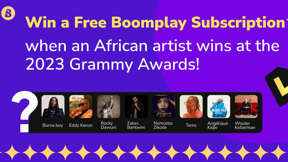 Boomplay to Celebrate African Music Excellence at the 65th Grammys with Free Subscription