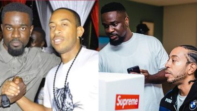 11yrs after their first link up, Sarkodie hosts Ludacris in Accra; set for a joint after storming the studio together!