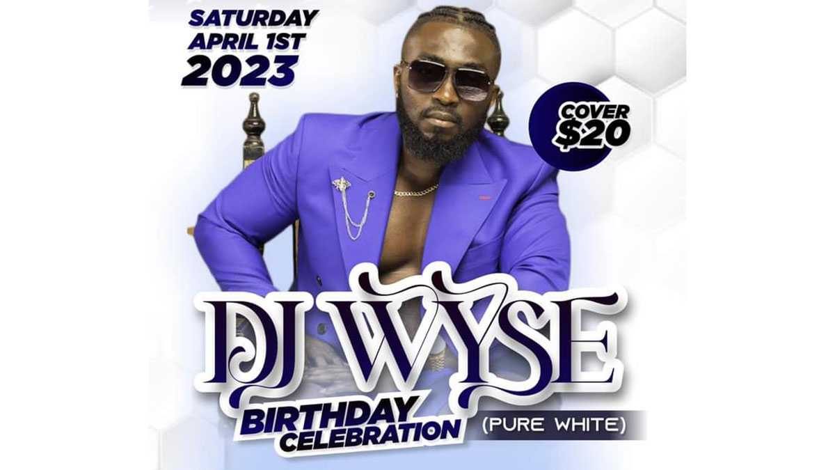 DJ Wyse set to host All White Birthday Celebration on April 1 in Worcester!