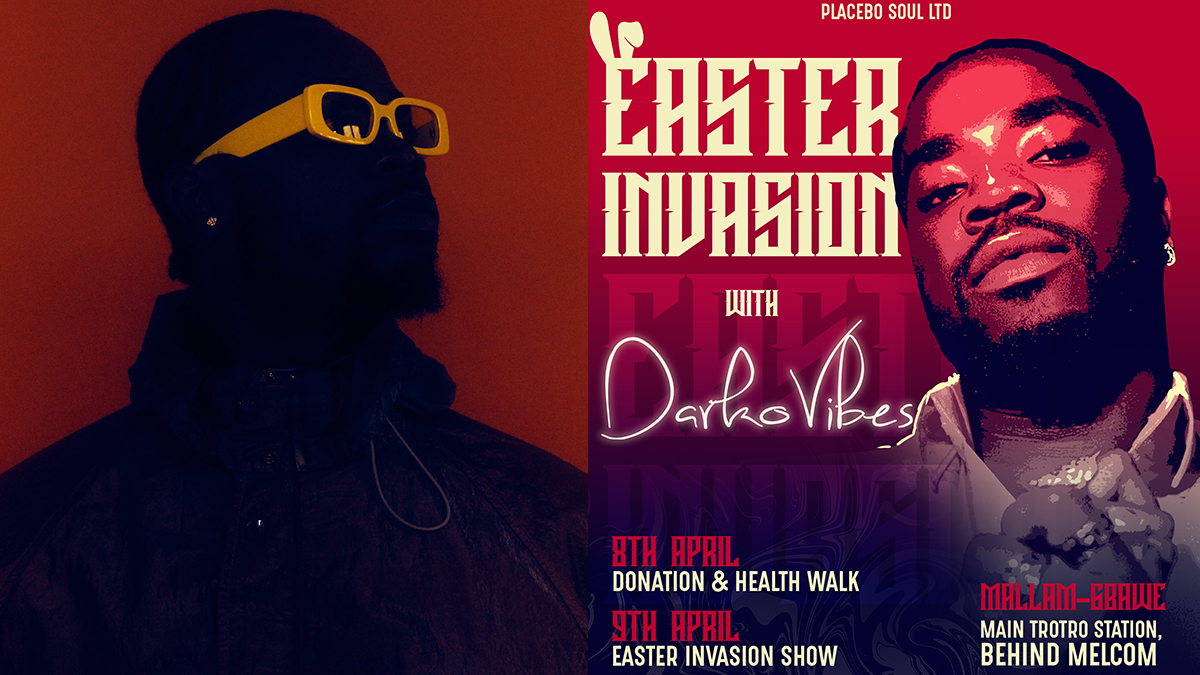 Darkovibes set to give back to Mallam-Gbawe with "Easter Invasion" on April 8th & 9th!