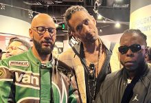 Rapper Edem meets up with American Producer and artiste Swizz Beatz and Paul Eckdtein