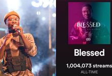 Akesse Brempong's latest album is indeed 'Blessed' after hitting over a million Spotify streams!