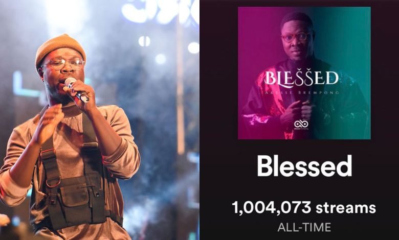 Akesse Brempong's latest album is indeed 'Blessed' after hitting over a million Spotify streams!