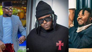 Medikal says he didn't reply Amerado's diss track because he isn't on his level; claims Teephlow is jealous of him!