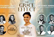 The Grace Effect! Efe Grace set to host debut live recording concert featuring Nigerian heavyweights, Mercy Chinwo & Sunmisola Agbebi