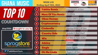2023 Week 15: Ghana Music Top 10 Countdown