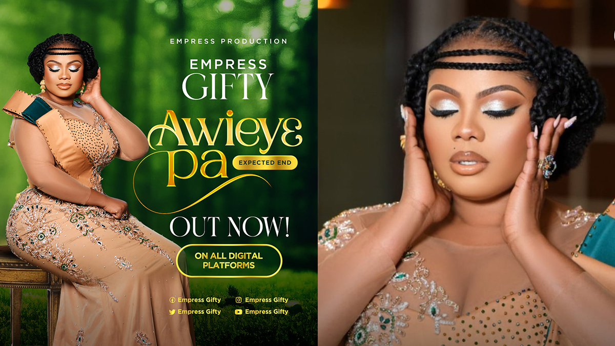 Awiey3 Pa! Empress Gifty highlights the life-transforming power of God in new eye-candy visuals