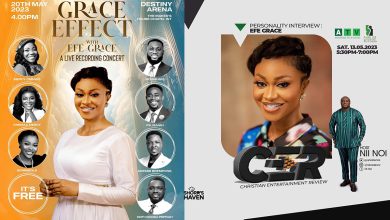 The Grace Effect - Efe Grace's mutual answer to hosting top acts for her free concert today, turning down advances, among others, during interview with Nii Noi on CER show!