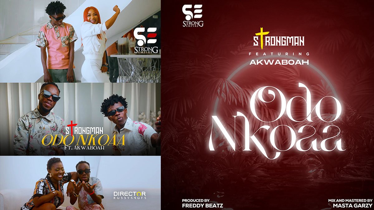 Odo Nkoaa! Strongman shows his softer side on Akwaboah-assisted Trap-Highlife infused single!