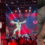 Black Sherif shuts down Palladium, New York; sparks controversy over 'Baphomet' screen projections & tattoo!