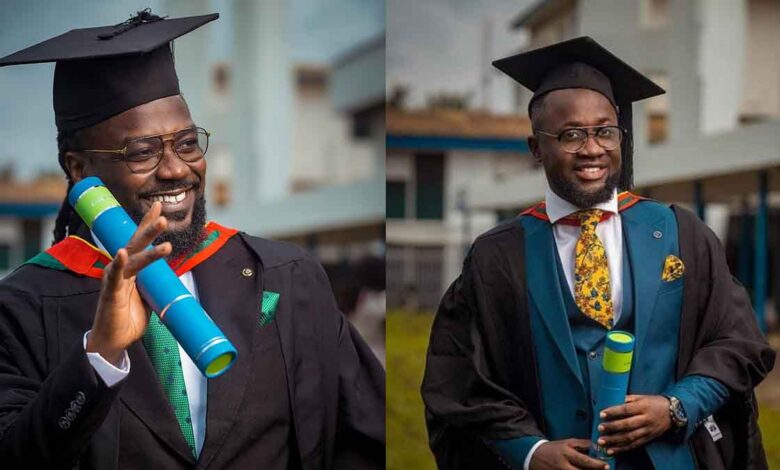 Samini & Kokoveli graduate with a degree in Project Management from GIMPA