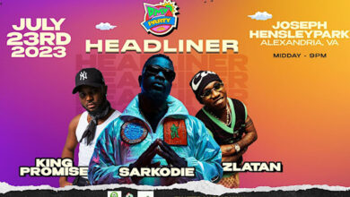Sarkodie & King Promise billed for DMV Party in the Park!