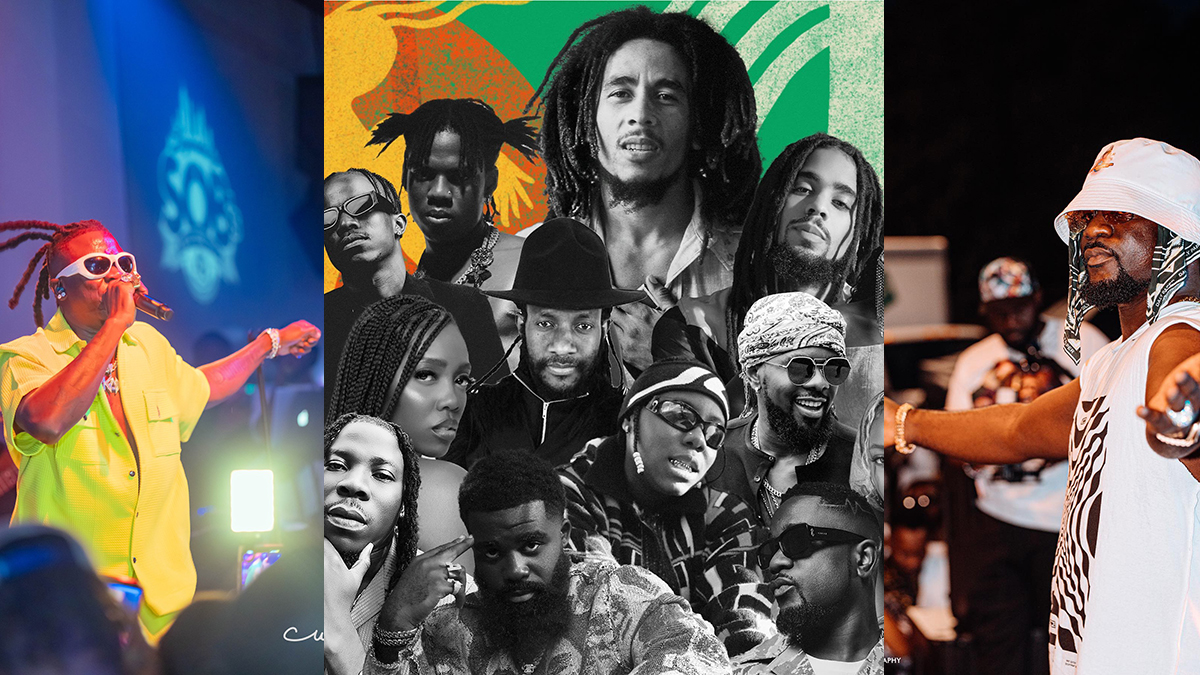 Stonebwoy and Sarkodie Honor Bob Marley with Remarkable Contributions to 'Africa Unite' Album
