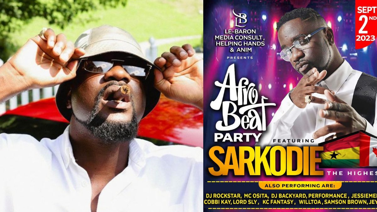 Sarkodie to headline the Afrobeat All White Party in Vancouver