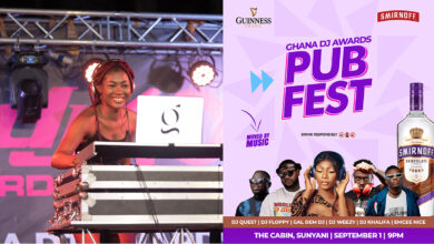 Get Ready for the Exciting 11th Guinness Ghana Dj Awards Pub-fest at Cabin Lounge in Sunyani!