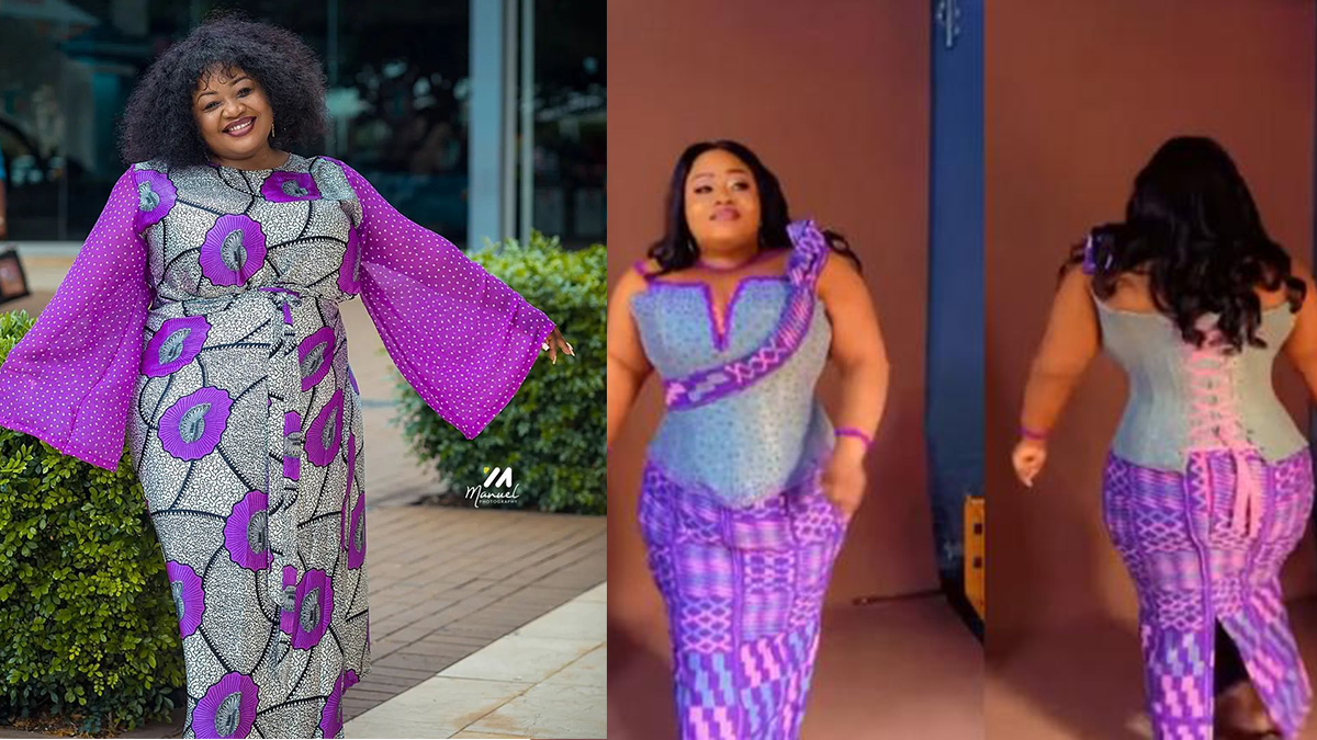 Selina Boateng Confronts Body Shamers of her Corset Viral Video