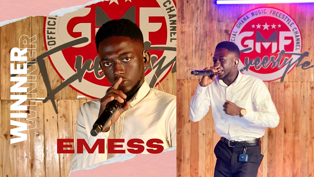 Rapper Emess Triumphs in the Inaugural Ghana Music Freestyle Competition
