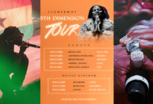 Stonebwoy Announces New Dates for "5th Dimension" Tour in Australia, Europe, and the UK