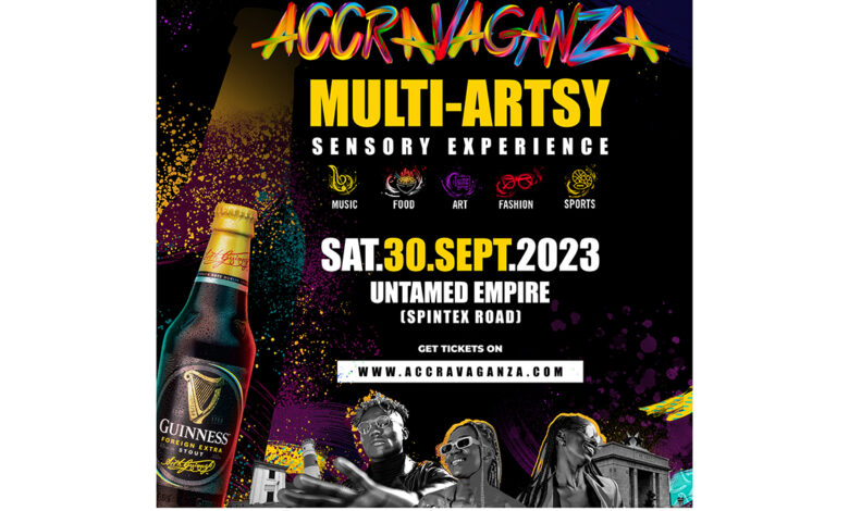 Experience the Best of Ghana Music at the maiden GUINNESS ACCRAVAGANZA on September 30!