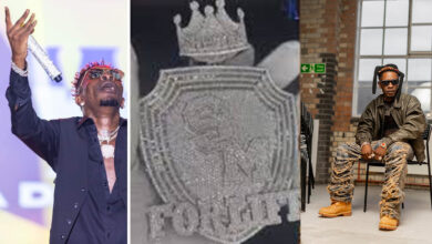 Shatta Wale Receives $543k Birthday Gift: a Stunning Iced-out Chain with 8,000 Diamonds