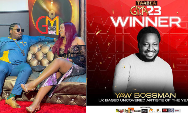 Yaw Bossman: Rising Star and Ghana Music Awards UK Uncovered Artiste of the Year