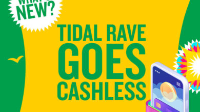 Go cashless at the 2023 Tidal Rave Festival for a smooth and secure rave experience