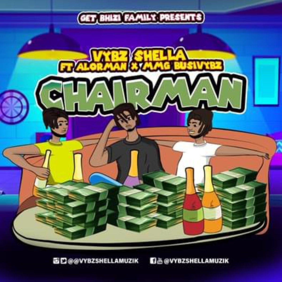 Chairman by Vybz Shella feat. Alorman & MMG Busivybz