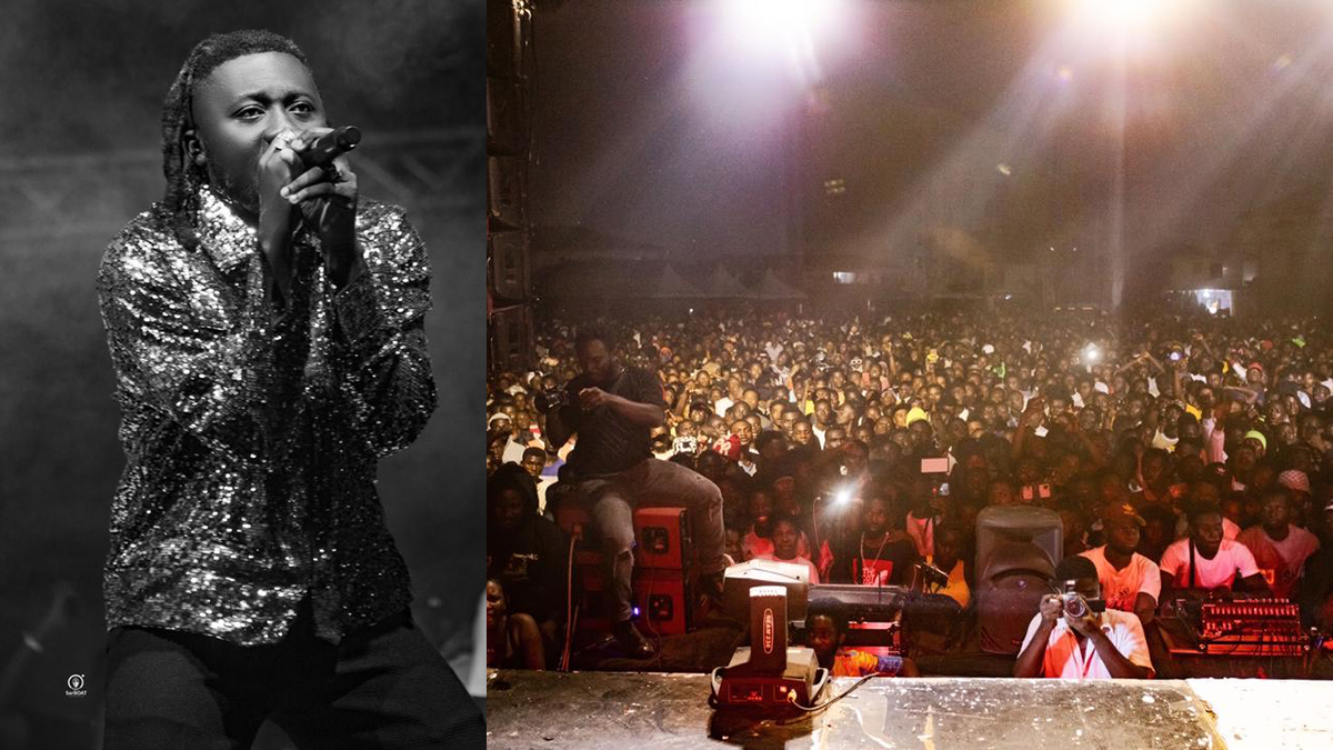 Thousands of die-hard fans join Amerado at My Motherland concert in Ejisu - More HERE!