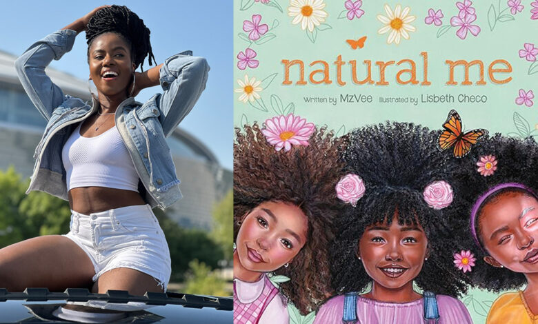 Discover MzVee's 'Natural Me': a Beautiful Picture Book Empowering Children to Embrace Their Natural Selves