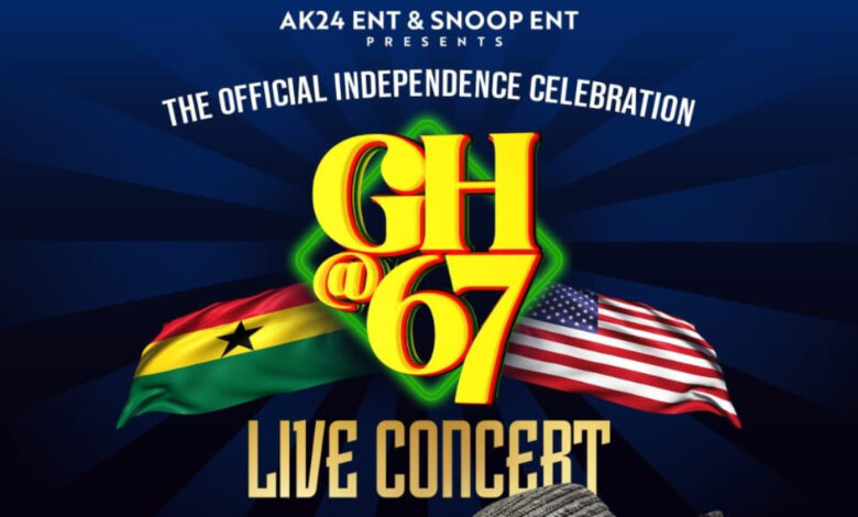 Celebrate Independence Day with Ofori Amponsah at Gh@67 Live Concert