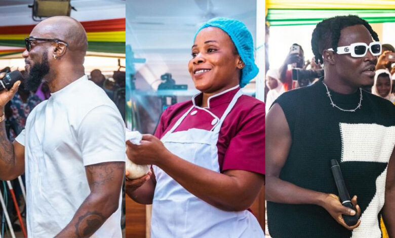 Fancy Gadam, Wiyaala, Kwabena Kwabena, & more support Chef Failatu's Guinness World Record Cooking Marathon