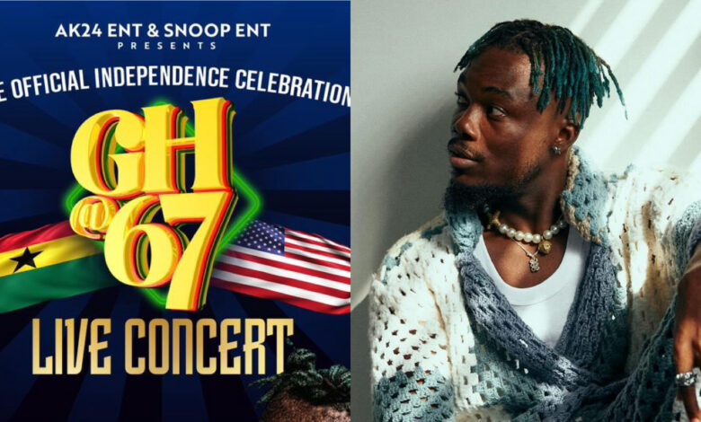 Camidoh to perform at AK24 Entertainment's Gh@67 Live Concert