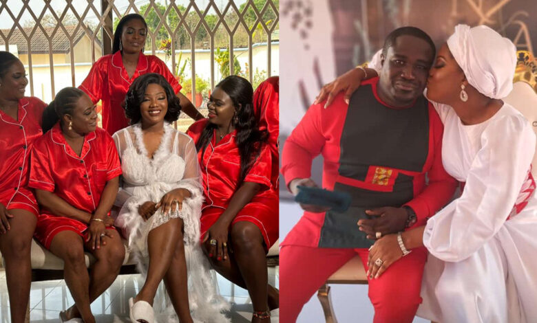 Iona Reine Ties the Knot with Pastor Nana Kwame Okrah in Intimate Wedding Ceremony!