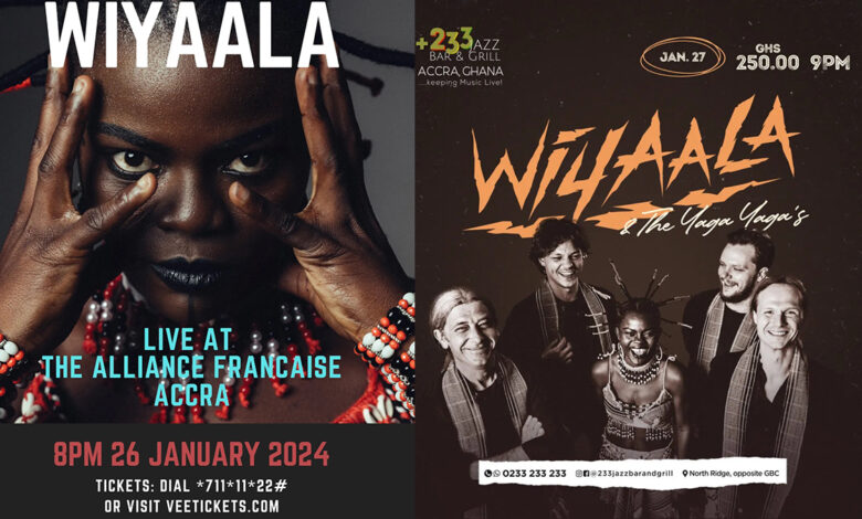 Experience the Best of Wiyaala Live in Accra - Two Concerts, One Weekend!